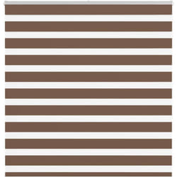 Tenda a Rullo Zebra Larghezza Tessuto 135,9 cm Poliestere Vidaxl 708124