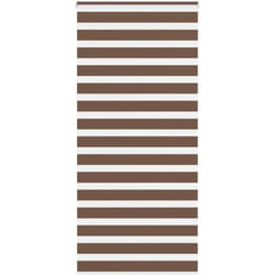 Vidaxl - Tenda a Rullo Zebra Larghezza Tessuto 100,9 cm Poliestere