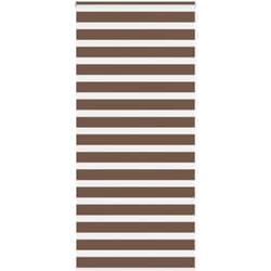 Vidaxl - Tenda a Rullo Zebra Larghezza Tessuto 110,9 cm Poliestere