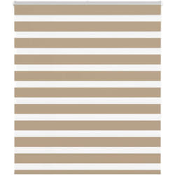 Vidaxl - Tenda a Rullo Zebra Larghezza Tessuto 120,9 cm Poliestere
