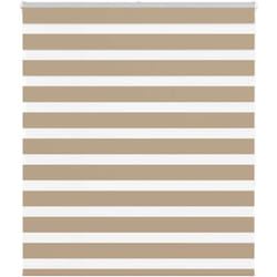 Vidaxl - Tenda a Rullo Zebra Larghezza Tessuto 130,9 cm Poliestere