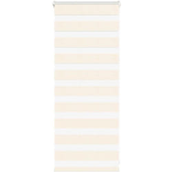 Tenda a Rullo Zebra Larghezza Tessuto 55,9 cm Poliestere vidaXL