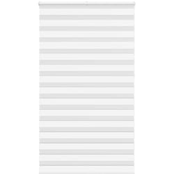 Tenda a Rullo Zebra Larghezza Tessuto 120,9 cm Poliestere Vidaxl 440090