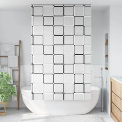 Vidaxl - Tenda a Rullo Doccia 140x240 cm Larghezza Tessuto 136 cm 719230
