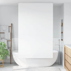 Vidaxl - Tenda a Rullo Doccia 130x240 cm Larghezza Tessuto 126 cm 216457