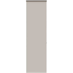 vidaXL Tenda a Rullo per Doccia Cassonetto 80x240 cm Larghezza Tessuto