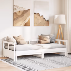 VidaXL 854953 divano Divano letto Bianco