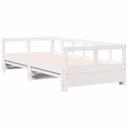 VidaXL 854953 divano Divano letto Bianco