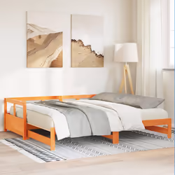 VidaXL 854954 divano Divano letto Marrone - Vista aggiuntiva 4