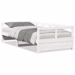 VidaXL 854959 divano Divano letto Bianco - Vista aggiuntiva 2