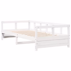 VidaXL 854959 divano Divano letto Bianco - Vista aggiuntiva 3