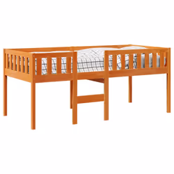 VidaXL 855017 lettino per bambini Marrone Legno - Vista aggiuntiva 4