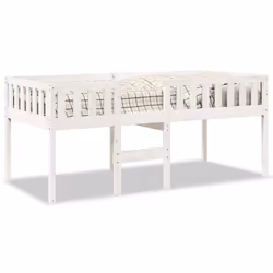 VidaXL 855019 lettino per bambini Bianco Legno