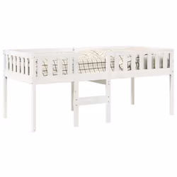 VidaXL 855019 lettino per bambini Bianco Legno - Vista aggiuntiva 4