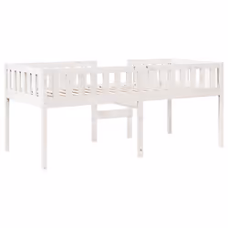 VidaXL 855019 lettino per bambini Bianco Legno - Vista aggiuntiva 7