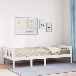 VidaXL 855028 lettino per bambini Bianco Legno - Vista aggiuntiva 2