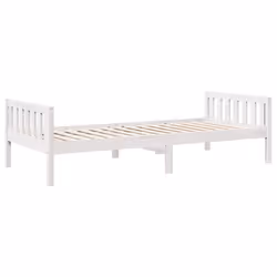 VidaXL 855031 lettino per bambini Bianco Legno - Vista aggiuntiva 7