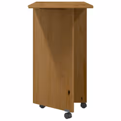 VidaXL 4015791 schedario e accessori Pino, Plastica, Legno Marrone, Bianco - Vista aggiuntiva 4