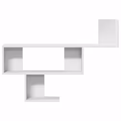 VidaXL 853191 scaffale Legno Bianco - Vista aggiuntiva 4