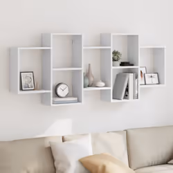 Massimizzate i vostri interni e trasformate la vostra parete con stile grazie a questa mensola a muro! Materiale stabile e du ...