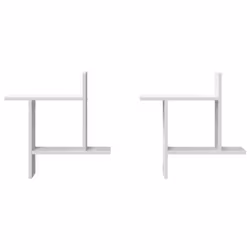VidaXL 853254 scaffale Legno Bianco - Vista aggiuntiva 4