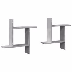VidaXL 853257 scaffale Legno Grigio - Vista aggiuntiva 6