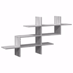 VidaXL 853268 scaffale Legno Grigio - Vista aggiuntiva 6