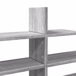 VidaXL 853268 scaffale Legno Grigio - Vista aggiuntiva 7