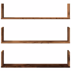 VidaXL 853297 scaffale Legno - Vista aggiuntiva 4