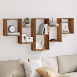 Massimizzate i vostri interni e trasformate la vostra parete con stile grazie a questa mensola a muro! Materiale stabile e du ...
