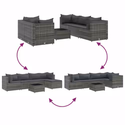 VidaXL 3308018 set mobili da esterno - Vista aggiuntiva 6
