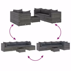 VidaXL 3308162 set mobili da esterno - Vista aggiuntiva 6