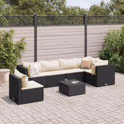 VidaXL 3308176 set mobili da esterno Crema, Bianco - Vista aggiuntiva 2