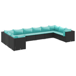VidaXL 3308252 set mobili da esterno Blu marino