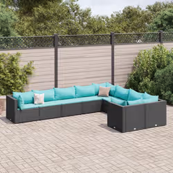 VidaXL 3308332 set mobili da esterno Blu marino - Vista aggiuntiva 2