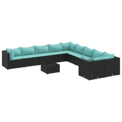 VidaXL 3308348 set mobili da esterno Blu marino