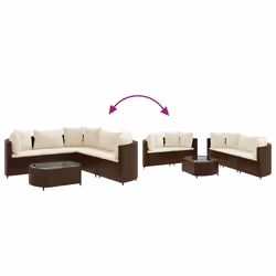 VidaXL 3308393 set mobili da esterno - Vista aggiuntiva 6