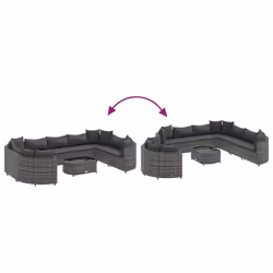 VidaXL 3308402 set mobili da esterno - Vista aggiuntiva 6