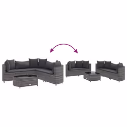 VidaXL 3308418 set mobili da esterno - Vista aggiuntiva 6