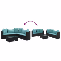 VidaXL 3308420 set mobili da esterno - Vista aggiuntiva 6