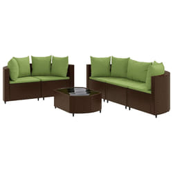 VidaXL 3308422 set mobili da esterno Verde