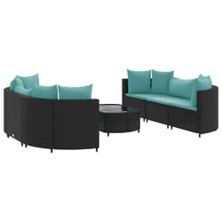 VidaXL 3308436 set mobili da esterno Blu marino