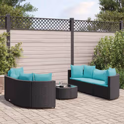 VidaXL 3308436 set mobili da esterno Blu marino - Vista aggiuntiva 2