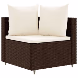 VidaXL 3308449 set mobili da esterno Crema, Bianco - Vista aggiuntiva 3