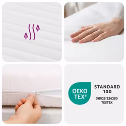 VidaXL 4016653 materasso High density foam mattress - Vista aggiuntiva 8