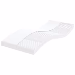 VidaXL 4016656, Materasso memory, Bianco, Adulti, Schiuma, 2200 mm, 1000 mm