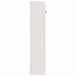 VidaXL 855509 testiera e pedana Bianco - Vista aggiuntiva 5