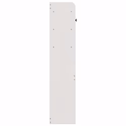 VidaXL 855512 testiera e pedana Bianco - Vista aggiuntiva 5