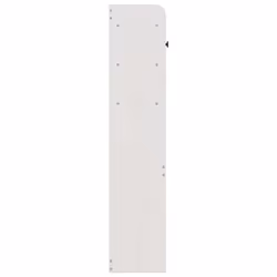VidaXL 855524 testiera e pedana Bianco - Vista aggiuntiva 5
