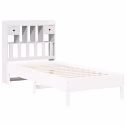 VidaXL 855524 testiera e pedana Bianco - Vista aggiuntiva 7